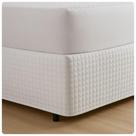 Saia Box Matelada Tamanho Solteiro 1,88m x 88cm Branco