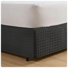 Saia Box Solteiro Ultra Wave 1,88m x 88cm Preto