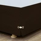 Saia cama Box bau Casal Matelada Com Pingente