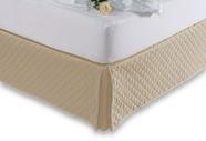 Saia Cama Box Casal Matelasse Ultrassonico forro e babado Saia Cama Box Casal Matelasse Ultrassonico forro e babado