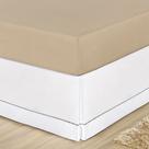 Saia Cama Solteiro Box Percal 180 Fios Acabamento em Ponto Palito - Branca Saia Cama Solteiro Box Percal 180 Fios Acabamento em Ponto Palito - Branca