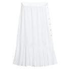 Saia Crepe Midi Atemporal Elegante Formaturas Congresso