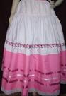 Saia Criança Erê Cupcake Rosa Umbanda Candomblé Roupa de Santo tamanho unico