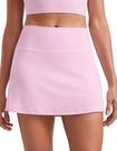 Saia CRZ YOGA Butterluxe Mini Cintura Alta Rosa L