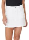 Saia Curta Sarja Malwee 1000131427 Feminina Cintura Alta Stretch T. 38/46
