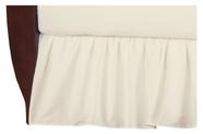 Saia de berço American Baby Company 100% algodão percal 132x71x34cm Saia de berço American Baby Company 100% algodão percal 132x71x34cm