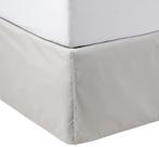 Saia de cama Amazon Basics Leve Plissada Queen Grey Saia de cama Amazon Basics Leve Plissada Queen Grey