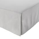 Saia de cama Amazon Basics Lightweight Plissada King Light Grey Saia de cama Amazon Basics Lightweight Plissada King Light Grey