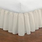 Saia de cama FRESH IDEAS Ruffled Classic 35 cm Queen Ivory
