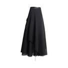 Saia De Dança Longa De Chiffon Para Mulheres, Tutu De Balé, Saia De Ginástica, Lenço Envolvente