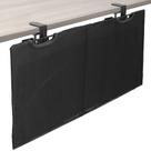 Saia de mesa Clamp-on Privacy and Cable Management VIVO 30" Saia de mesa Clamp-on Privacy and Cable Management VIVO 30"