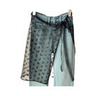 Saia De Tule Em Camadas Com Renda Estilo Y2K Streetwear INS Blogger Com Calças Combinando Saia De Tule Em Camadas Com Renda Estilo Y2K Streetwear INS Blogger Com Calças Combinando