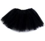 Saia de Tule Infantil Preto Saia de Tule Infantil Preto