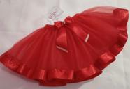 Saia De Tule Modelo Infantil Bebe Cor Vermelha Tamanho P Saia De Tule Modelo Infantil Bebe Cor Vermelha Tamanho P