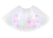 Saia de tutu LED TRYUEN Sequins Stars Light Up para mulheres