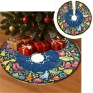 Saia Decoração Tapete Natal Para Base Árvore De Natal 78cm B