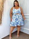 Saia e Cropped Elastex Plus Size - REF.862