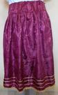 Saia em Jacquard Marsala/ Saia de Candomblé