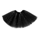 Saia em Tule preto com brilho sortido - 30cm - Mod 257 - 01 unidade - Rizzo
