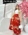 Saia estampada