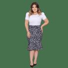 Saia Evangelica Midi Estampado Feminino Oferta Atacado Babado Festa Casamento Trabalho Social Saia Evangelica Midi Estampado Feminino Oferta Atacado Babado Festa Casamento Trabalho Social