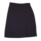 Saia Feminina Cativa Midi Plus Size com Fenda Preta
