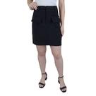 Saia Feminina Lado Avesso Cargo Preta - L12507 Saia Feminina Lado Avesso Cargo Preta - L12507