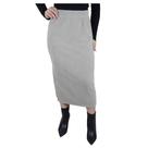 Saia Feminina Voorth Midi Cinza - 5721 Saia Feminina Voorth Midi Cinza - 5721