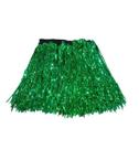 Saia Fitilho Metalizado Verde Carnaval 40cm Elástico tiras autocolantes