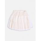 Saia Infantil De Tule Off White Saia/Short Com Forro Momi Saia Infantil De Tule Off White Saia/Short Com Forro Momi