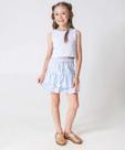 Saia Infantil Estampa Flores Marisa Tam 4 a 10 Off Whi-78215