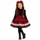 Saia Infantil Festa Junina Xadrez Vermelha Salopete Jardineira de Luxo Com Babados Dança Quadrilha São João Saia Infantil Festa Junina Xadrez Vermelha Salopete Jardineira de Luxo Com Babados Dança Quadrilha São João