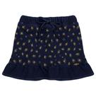 Saia Infantil Look Jeans Moletom Jeans - UNICA - 04