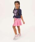 Saia Infantil Pregas Hello Kitty Sanrio Tam 4 a 10-16059