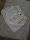 Saia jeans branca