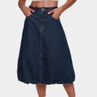Saia Jeans Colcci Casual Feminina