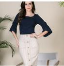 Saia jeans disponível 42