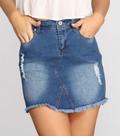 saia jeans feminina desfiada -TAMANHO G saia jeans feminina desfiada -TAMANHO G