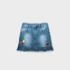 Saia jeans infantil Saia jeans infantil