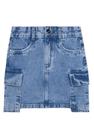 Saia Jeans Menina Infantil BILITON