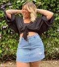 Saia jeans