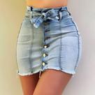Saia jeans