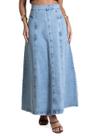 Saia Jeans Sawary Midi - 281999 - Azul claro 42