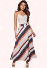 Saia Listras Plissada - Moda Casual Chic