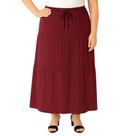 Saia Longa Feminina Senhora Plus Viscolycra Saia Longa Feminina Senhora Plus Viscolycra