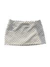 Saia MakeMechic Polka Dots Mini Bodycon de cintura baixa branca GG