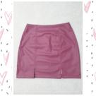 Saia material sintético ,material sintético com elastano rosa chiclete M(42/44)