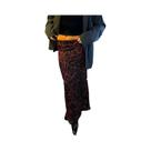Saia Maxi Slim De Estampa De Leopardo Para Mulheres, Sexy, Vintage, Bodycon, Para Festas E Rua,