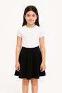 Saia Menina Infantil Suplex Moda Elegante Casual Confortável
