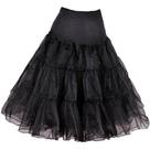 Saia midi de tule BellaSous Malco Modes preta